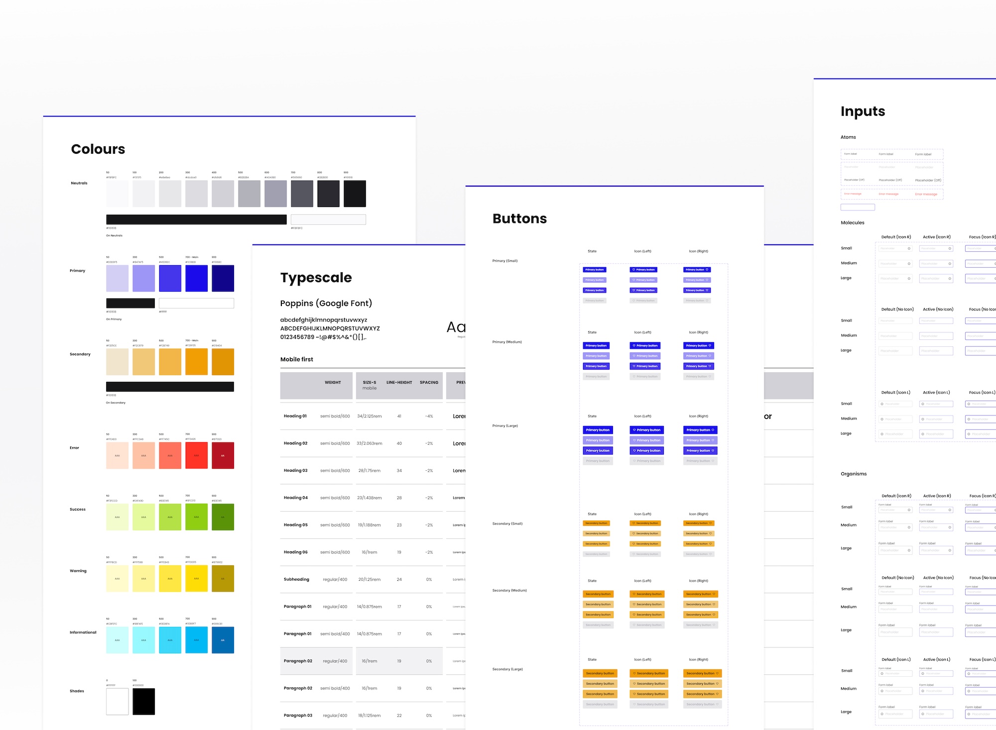 Starter UI Kit for Design System